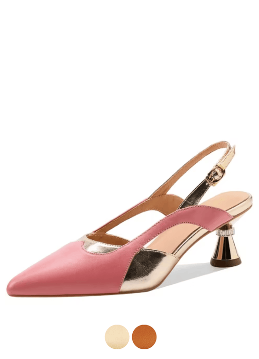 USS Shoes Mia Women's Elegant Sculpted Heel Pumps