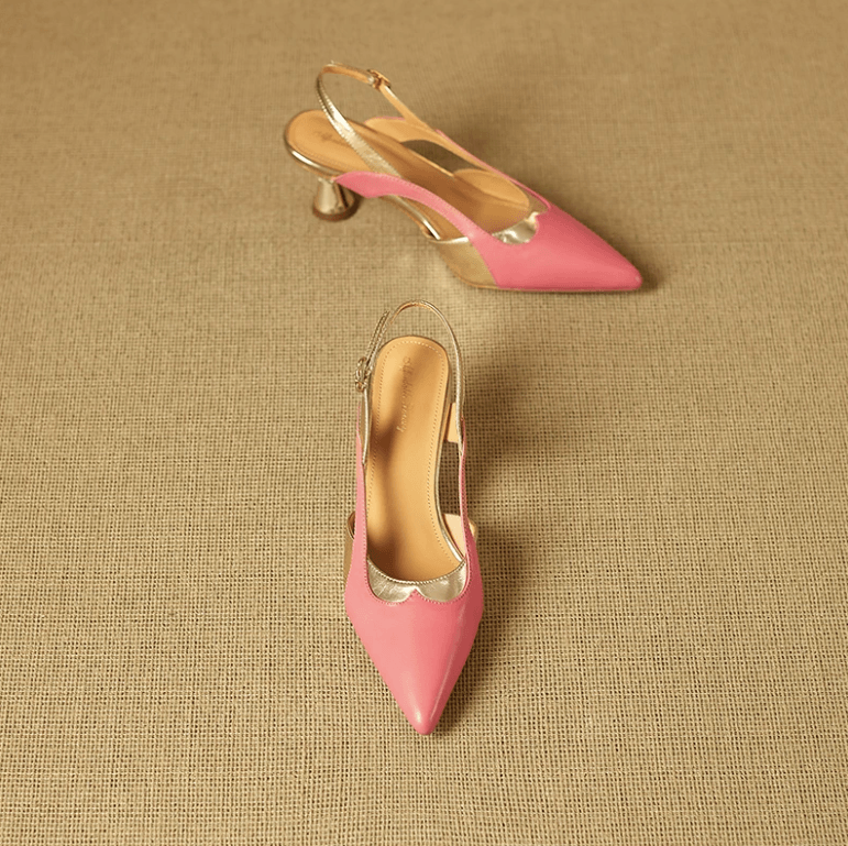USS Shoes Mia Women's Elegant Sculpted Heel Pumps