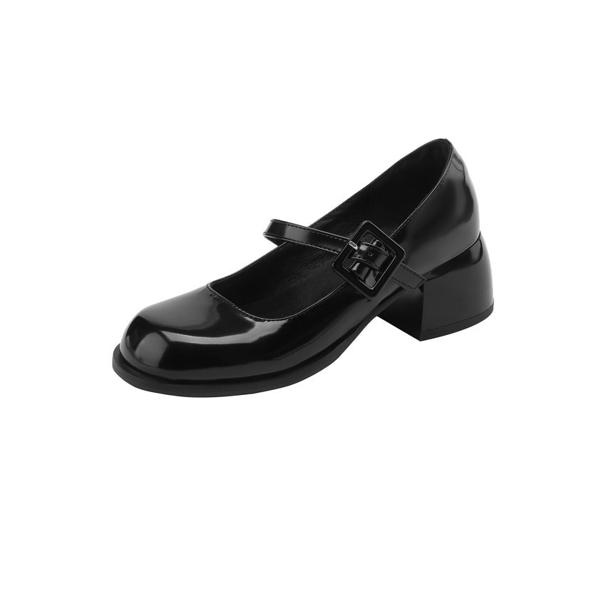 USS Shoes Milagros Women's Square Mid Heel Pumps - Luxuryurbanwear