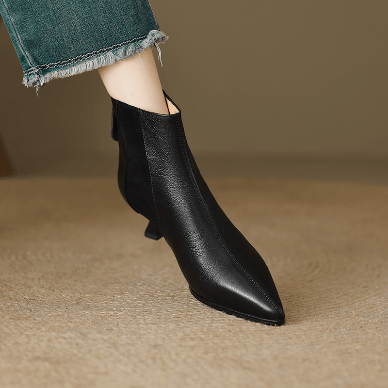 USS Shoes Milei Women's Classics Leather Ankle Boots