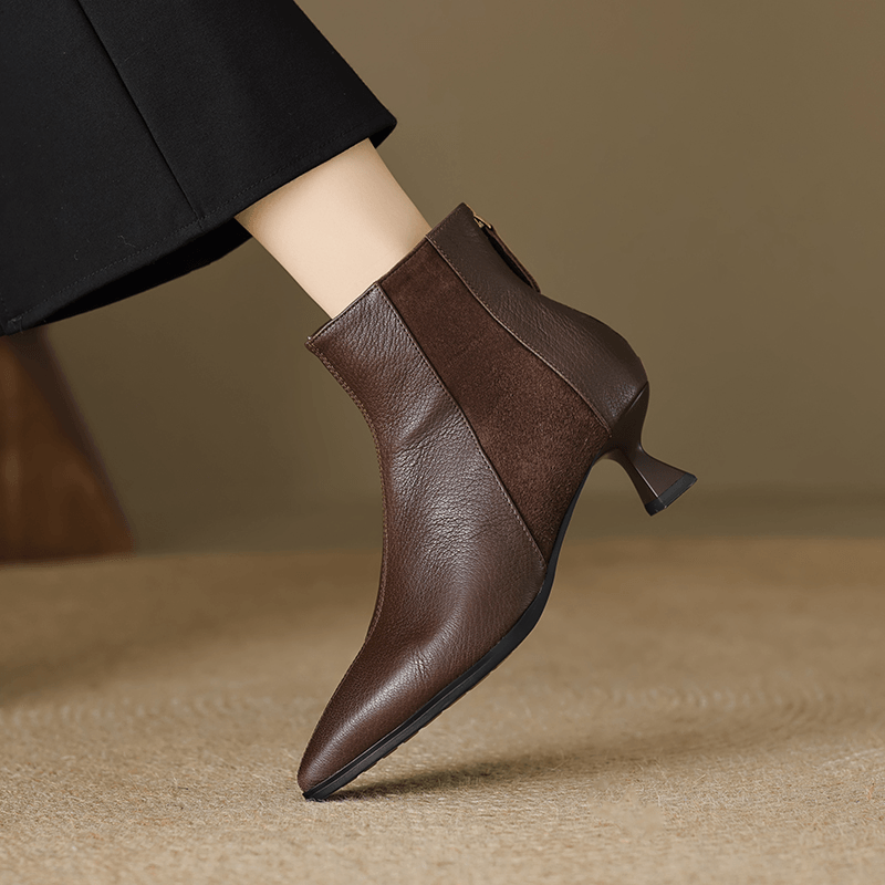 USS Shoes Milei Women's Classics Leather Ankle Boots