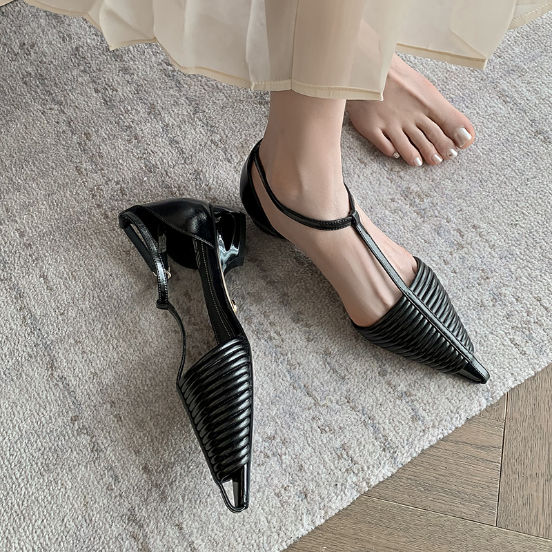 USS Shoes Mindy Women's Pointed Open Toe Sandals - Luxuryurbanwear