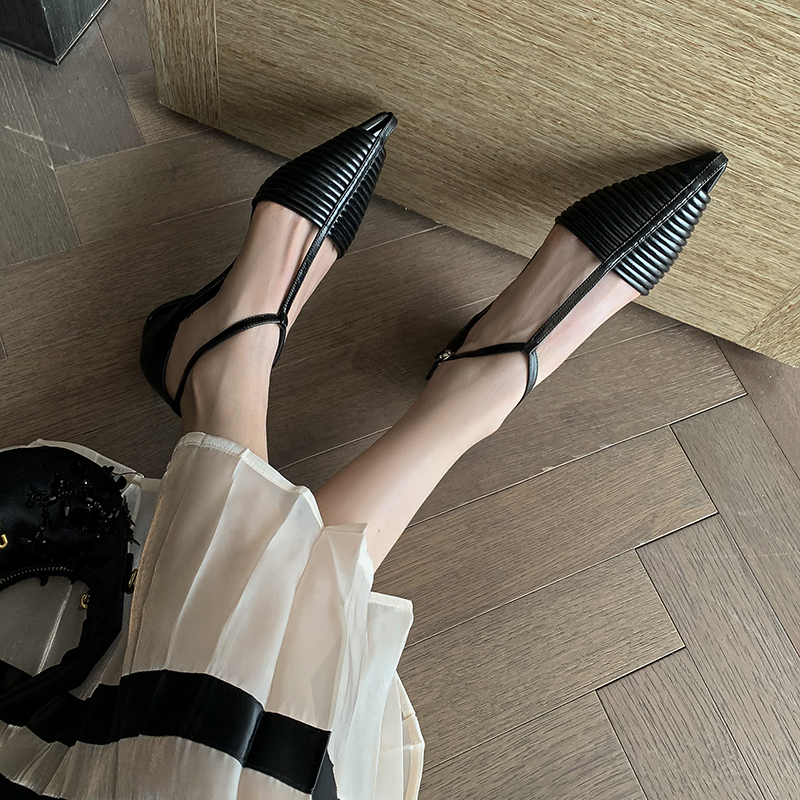 USS Shoes Mindy Women's Pointed Open Toe Sandals - Luxuryurbanwear