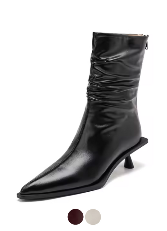 USS Shoes Nahir Women's Pointed Toe Ankle Boots - Luxuryurbanwear