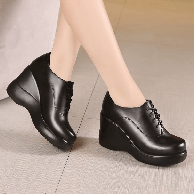 USS Shoes Nahir Women's Wedges Lace-Up Platform
