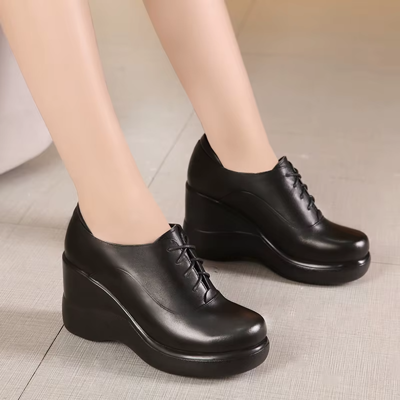 USS Shoes Nahir Women's Wedges Lace-Up Platform