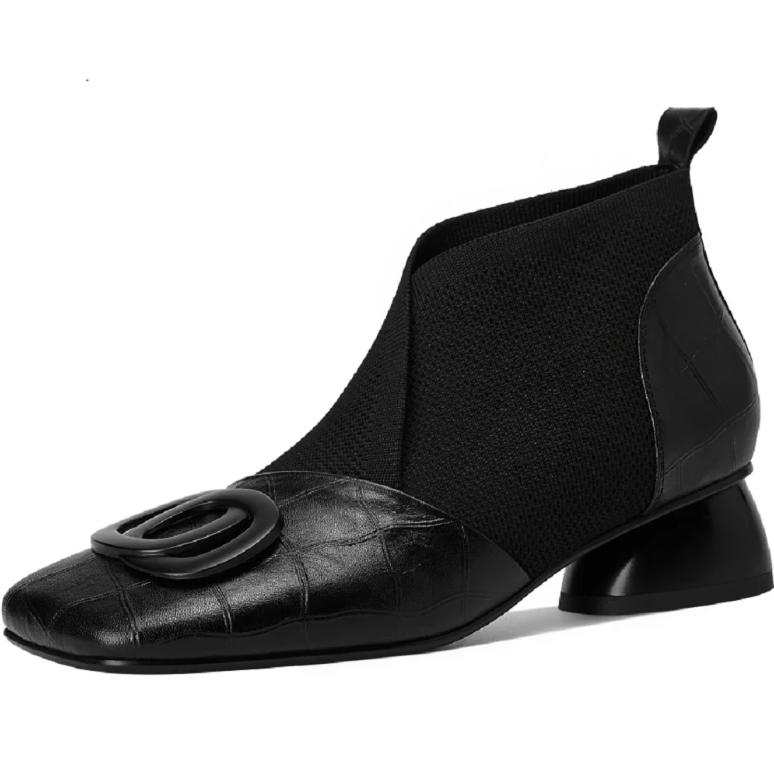 USS Shoes Narda Women's Handmade Leather Ankle Boots - Luxuryurbanwear