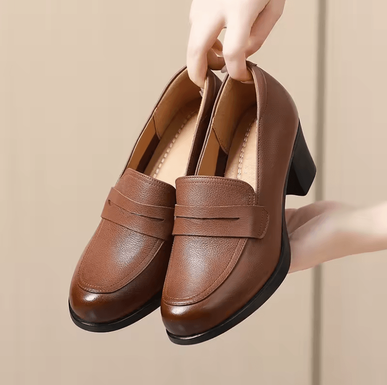 USS Shoes Nashi Women's Leather Loafer Pumps