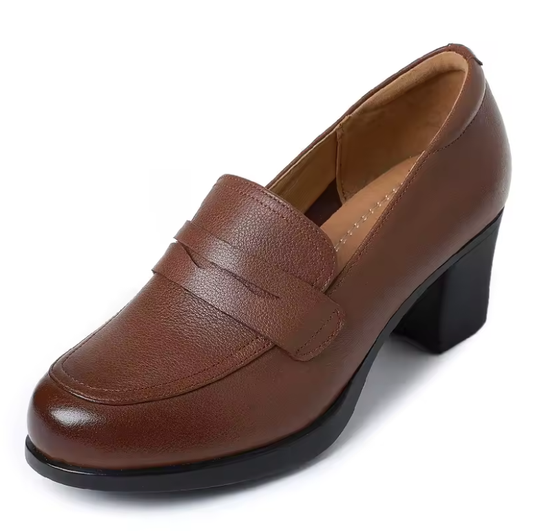 USS Shoes Nashi Women's Leather Loafer Pumps - Luxuryurbanwear