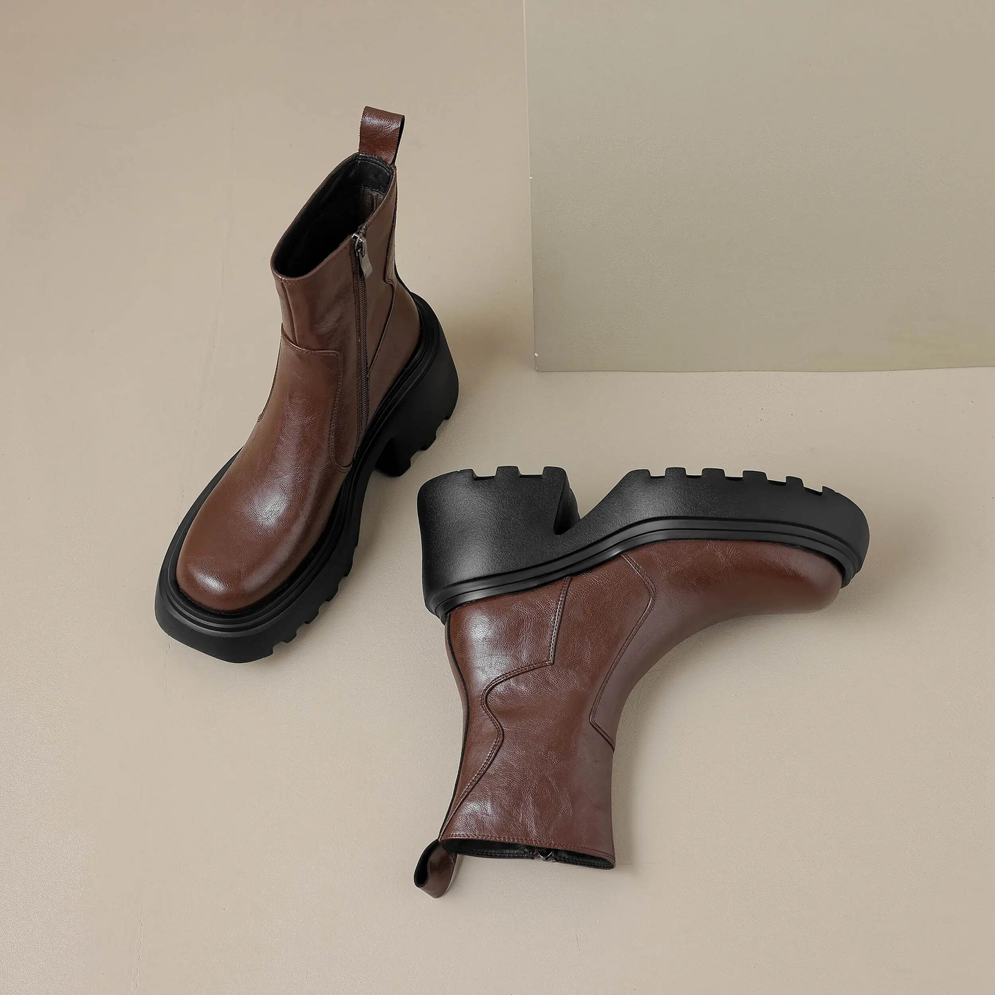 USS Shoes Noe Women's Ankle Leather Boots - Luxuryurbanwear