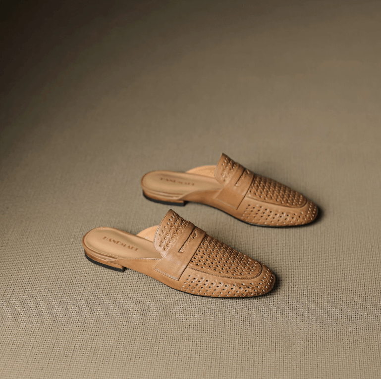 USS Shoes Nory Women's Breathable Soft Leather Mules