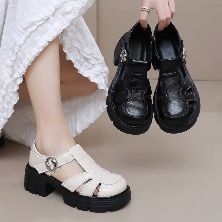 USS Shoes Olaya Women's Versatile Platform Roman Sandals