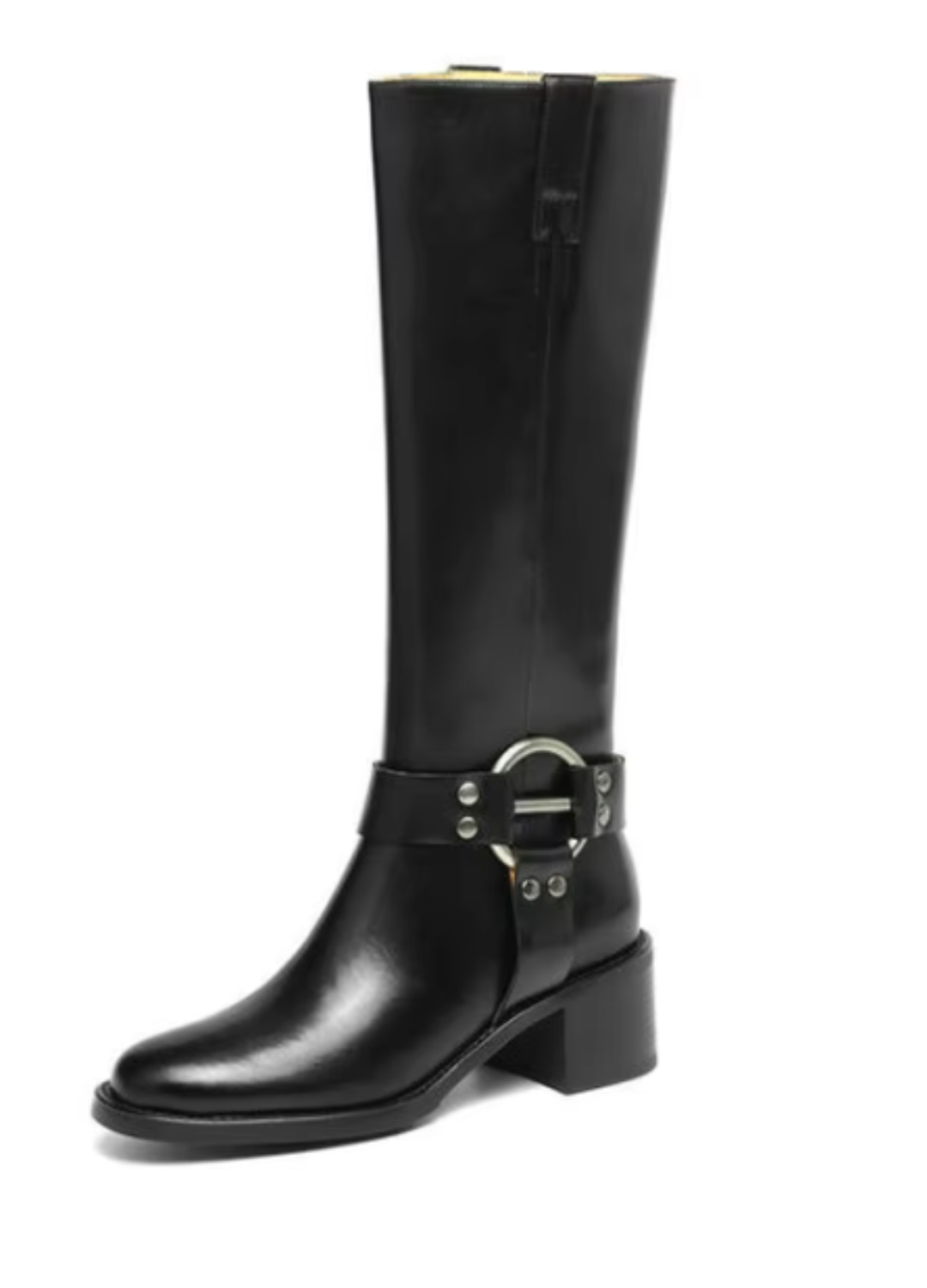 USS Shoes Olei Women's Knee-High Round Toe Western Boots - Luxuryurbanwear