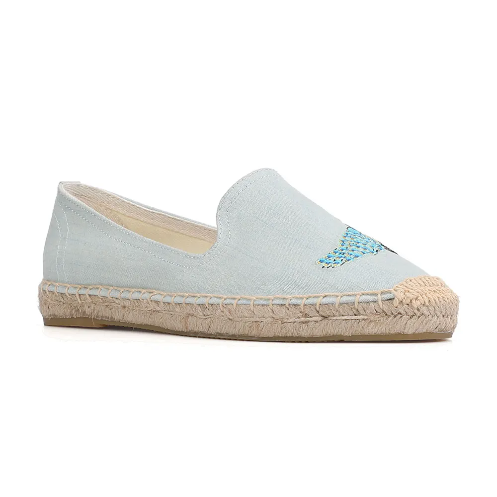 USS Shoes Olga Women's Embroidery Espadrilles - Luxuryurbanwear