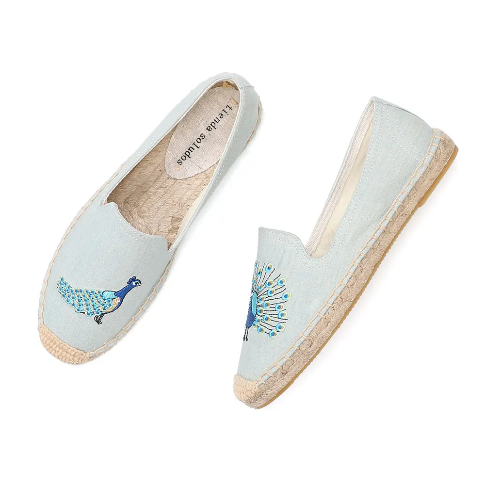 USS Shoes Olga Women's Embroidery Espadrilles - Luxuryurbanwear