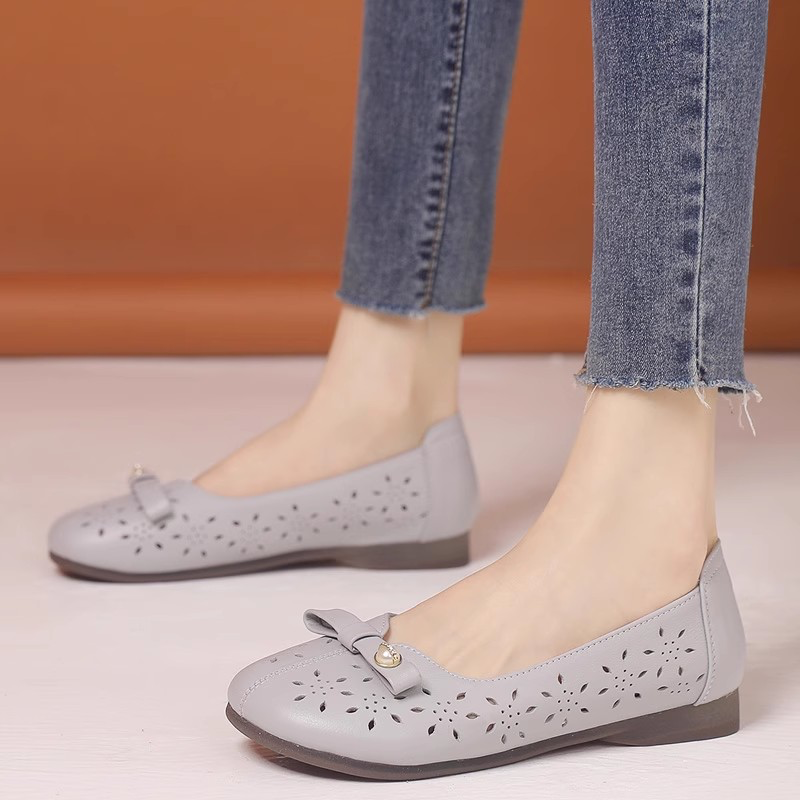 USS Shoes Olga Women's Hollow Out Ballet Flats - Luxuryurbanwear