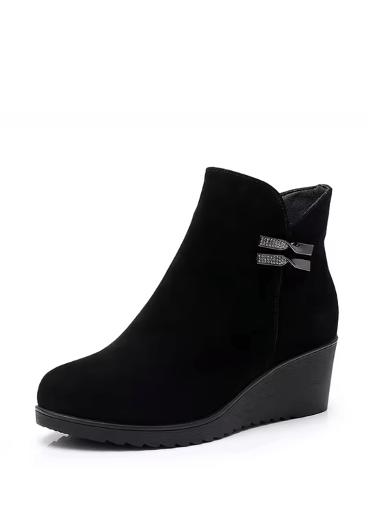 USS Shoes Oliver Women's Wedges Platform Ankle Boots