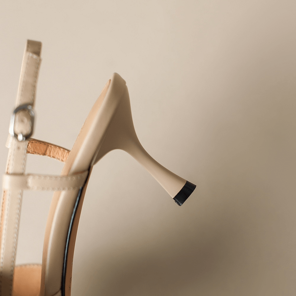 USS Shoes Olivia Women's Leather Pointed Toe Dress Sandals