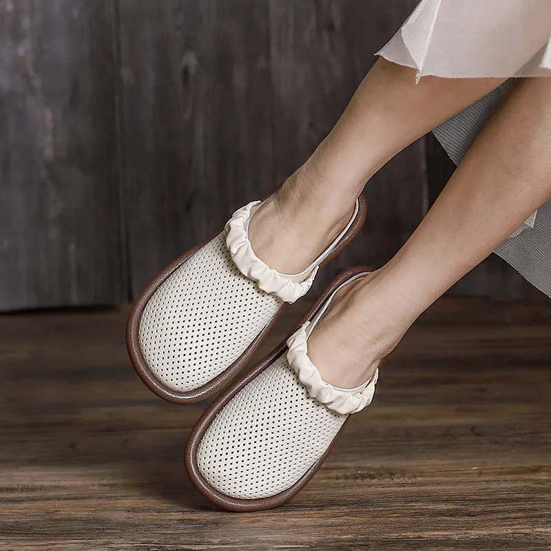 USS Shoes Olivia Women's Leather Summer Sandals - Luxuryurbanwear