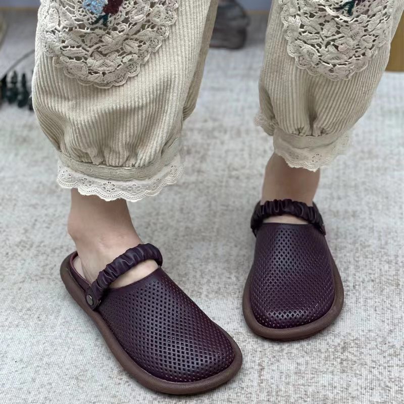 USS Shoes Olivia Women's Leather Summer Sandals - Luxuryurbanwear
