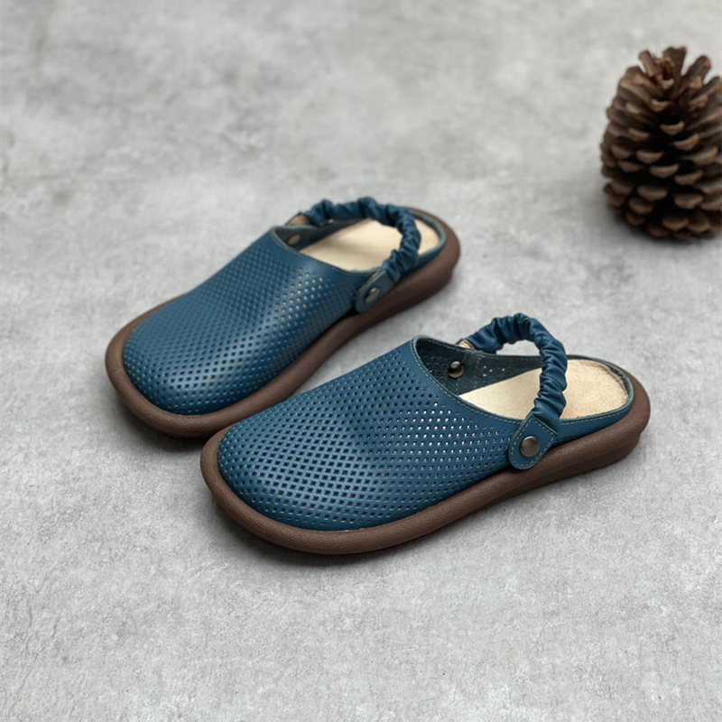 USS Shoes Olivia Women's Leather Summer Sandals - Luxuryurbanwear