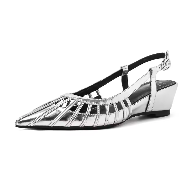 USS Shoes Oriana Women's Weaving Pointed Toe Sandals - Luxuryurbanwear