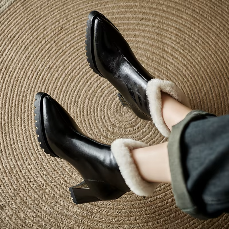 USS Shoes Oriana Women's Winter News Ankle Boots - Luxuryurbanwear