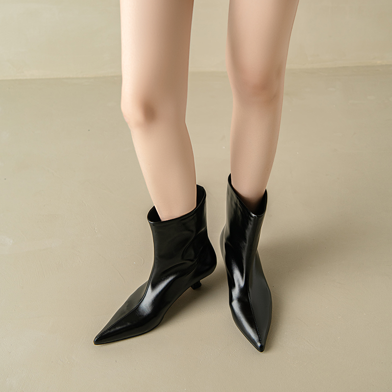 USS Shoes Ornela Women's Pointed Toe Ankle Boots - Luxuryurbanwear