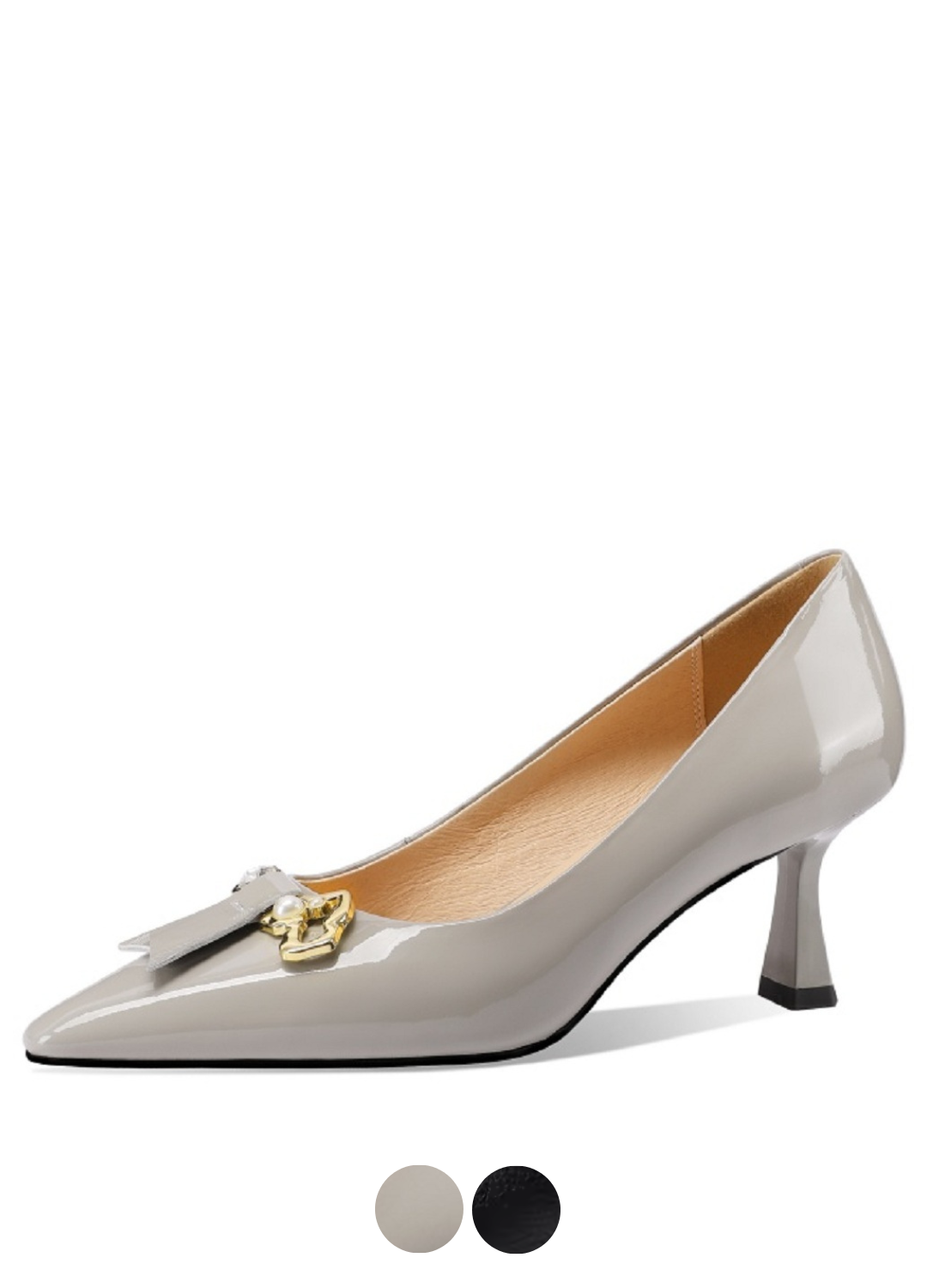 USS Shoes Paula Women's Leather Comfortable High Heels Pumps - Luxuryurbanwear