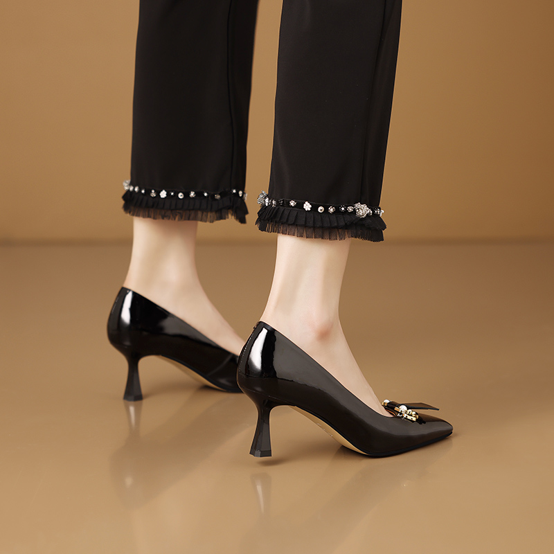USS Shoes Paula Women's Leather Comfortable High Heels Pumps - Luxuryurbanwear