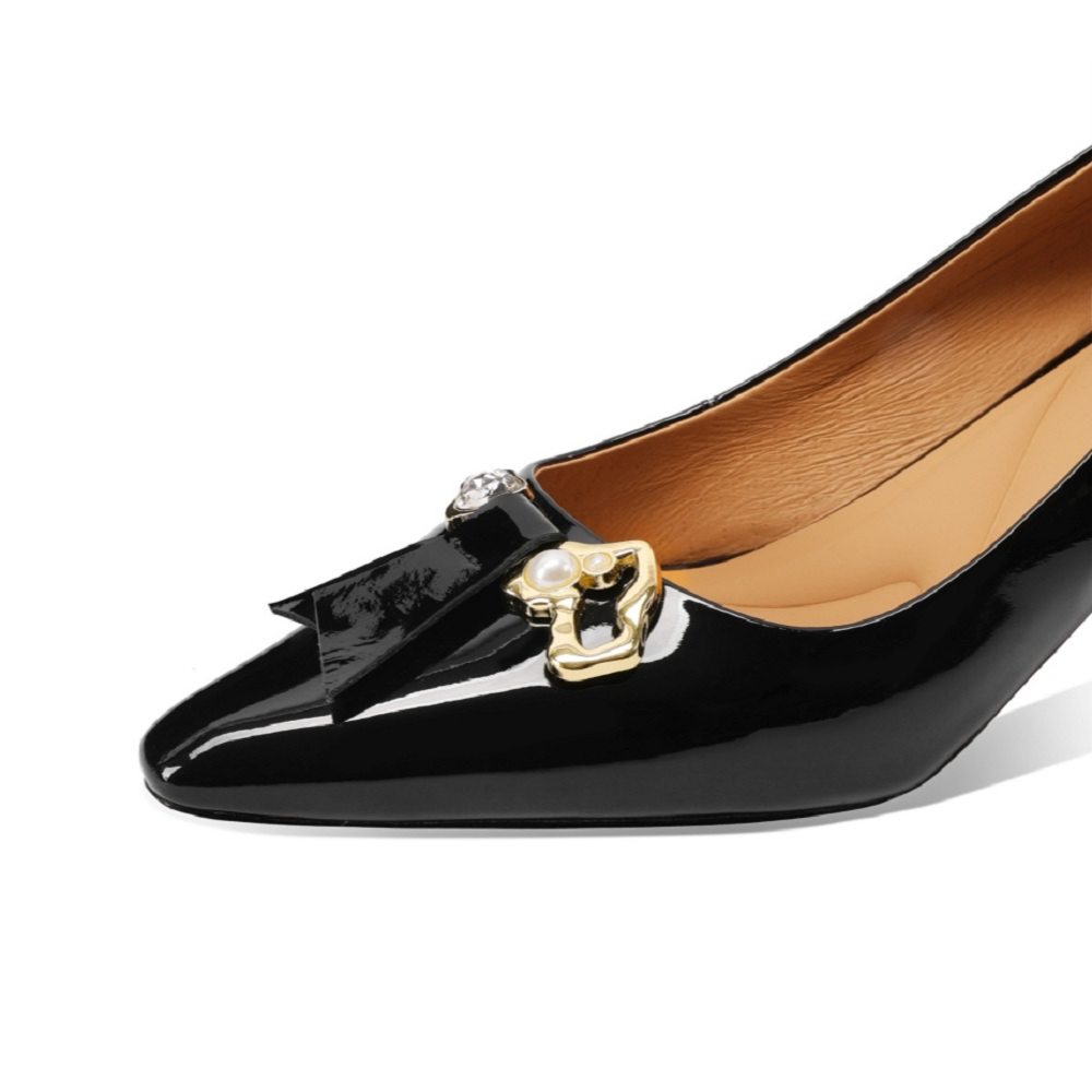 USS Shoes Paula Women's Leather Comfortable High Heels Pumps - Luxuryurbanwear