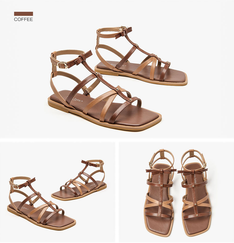 USS Shoes Pilar Women's Leather Summer Sandal - Luxuryurbanwear