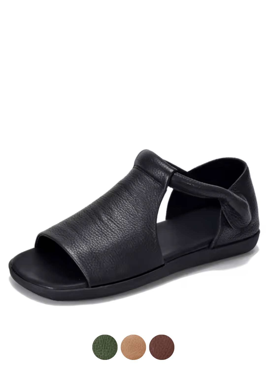 USS Shoes Pili Women's Peep Toe Flat Sandals