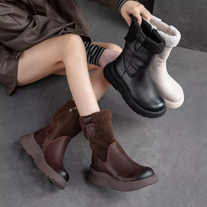 USS Shoes Pina Women's Snow Ankle Boots - Luxuryurbanwear