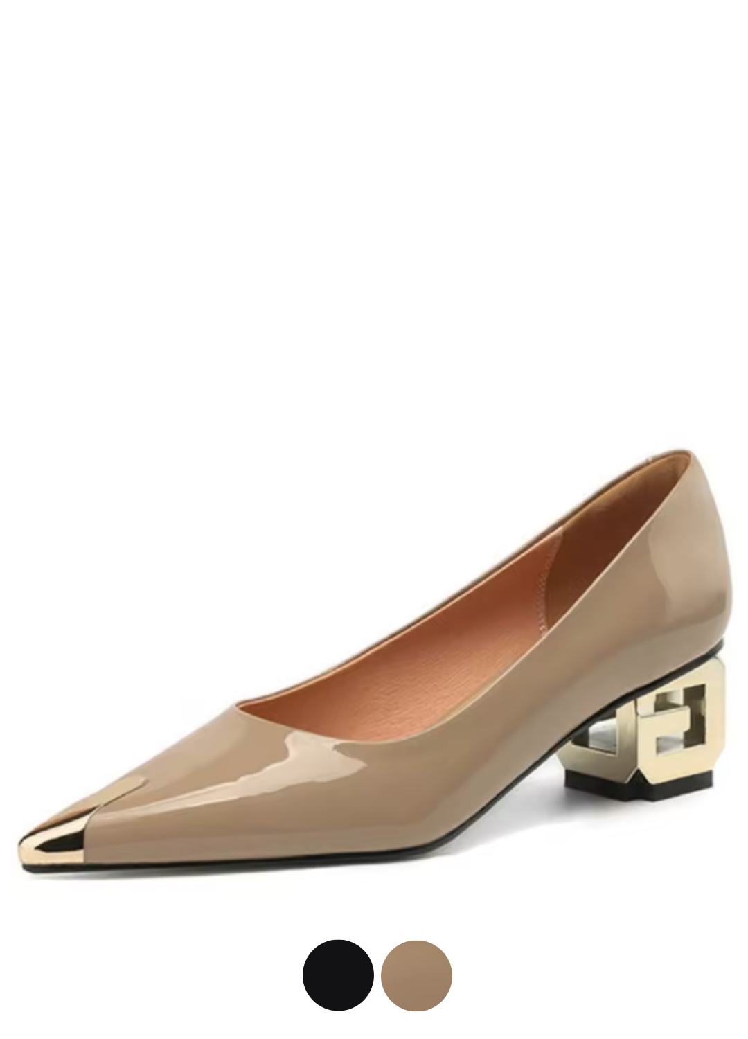 USS Shoes Rafaela Women's Classic Dress Sculpted Heel Pumps - Luxuryurbanwear