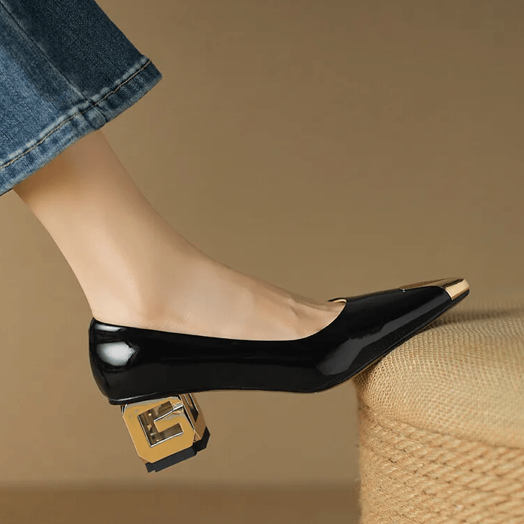 USS Shoes Rafaela Women's Classic Dress Sculpted Heel Pumps