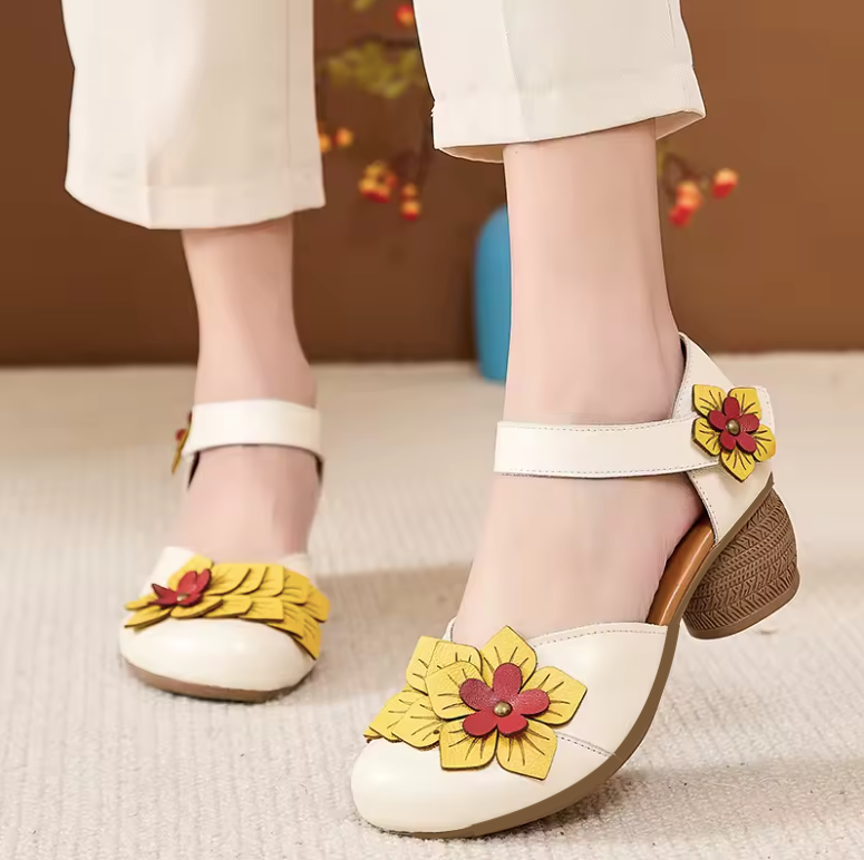 USS Shoes Rafaela Women's Comfortable Flower Sandals