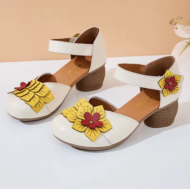 USS Shoes Rafaela Women's Comfortable Flower Sandals - Luxuryurbanwear