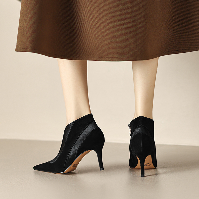 USS Shoes Paula Women's Suede High Heels Pumps - Luxuryurbanwear