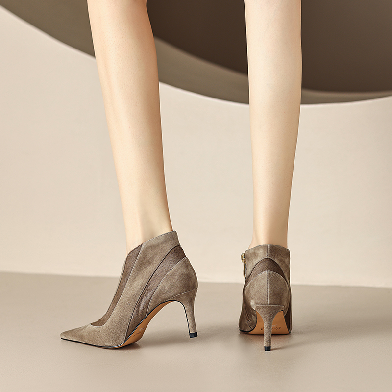 USS Shoes Paula Women's Suede High Heels Pumps - Luxuryurbanwear
