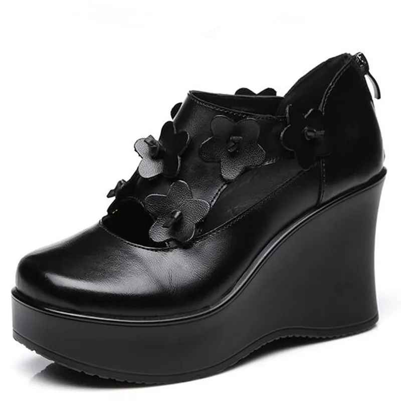 USS Shoes Rafahela Women's Wedges Platform Shoes - Luxuryurbanwear