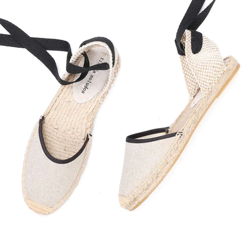 USS Shoes Rahel Women's Lace Up Espadrilles - Luxuryurbanwear