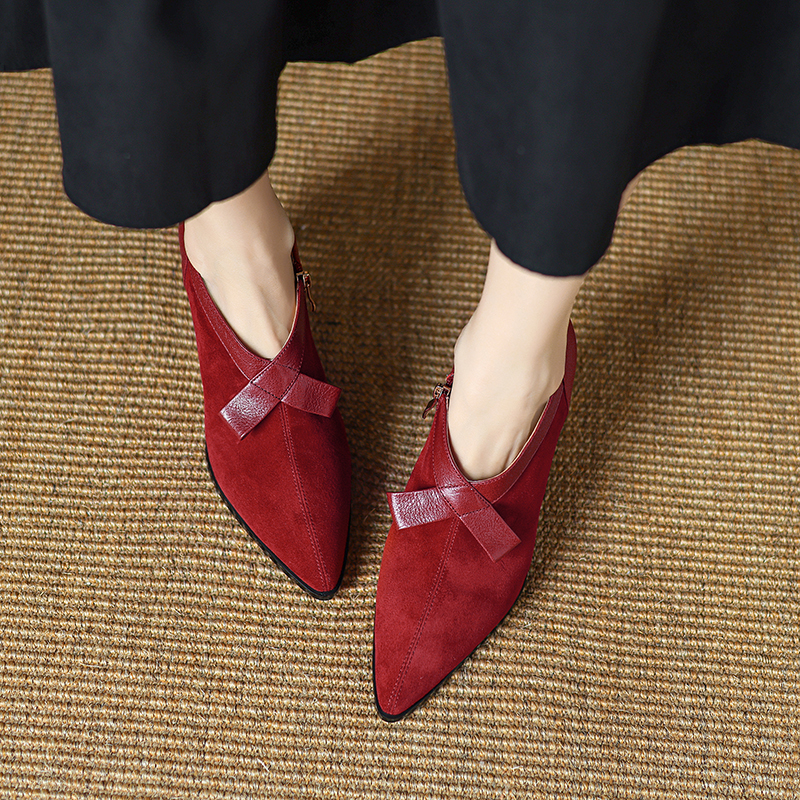 USS Shoes Ramira Women's Leather Suede Pumps - Luxuryurbanwear