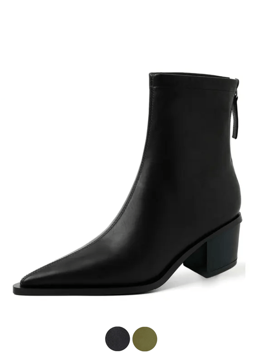 USS Shoes Ramira Women's Square Heel Boots