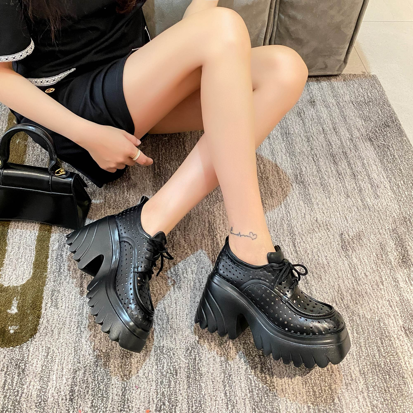 LUW Shoes Ranya Women's Breathable Platform Shoes