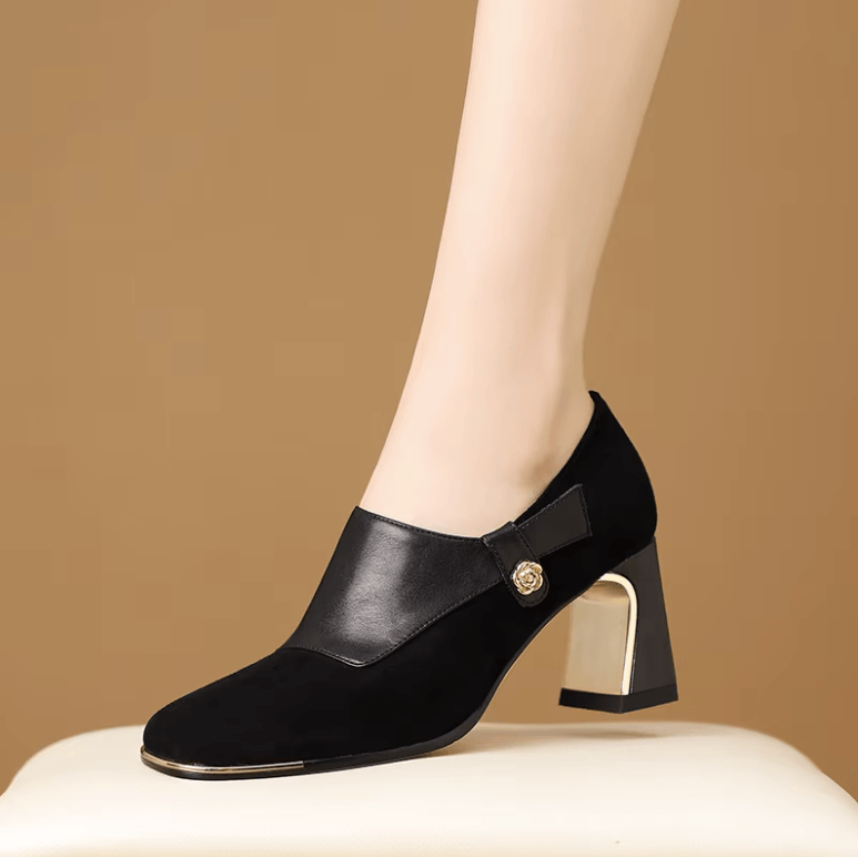 USS Shoes Rebeca Women's Leather Soft and Comfortable Pumps