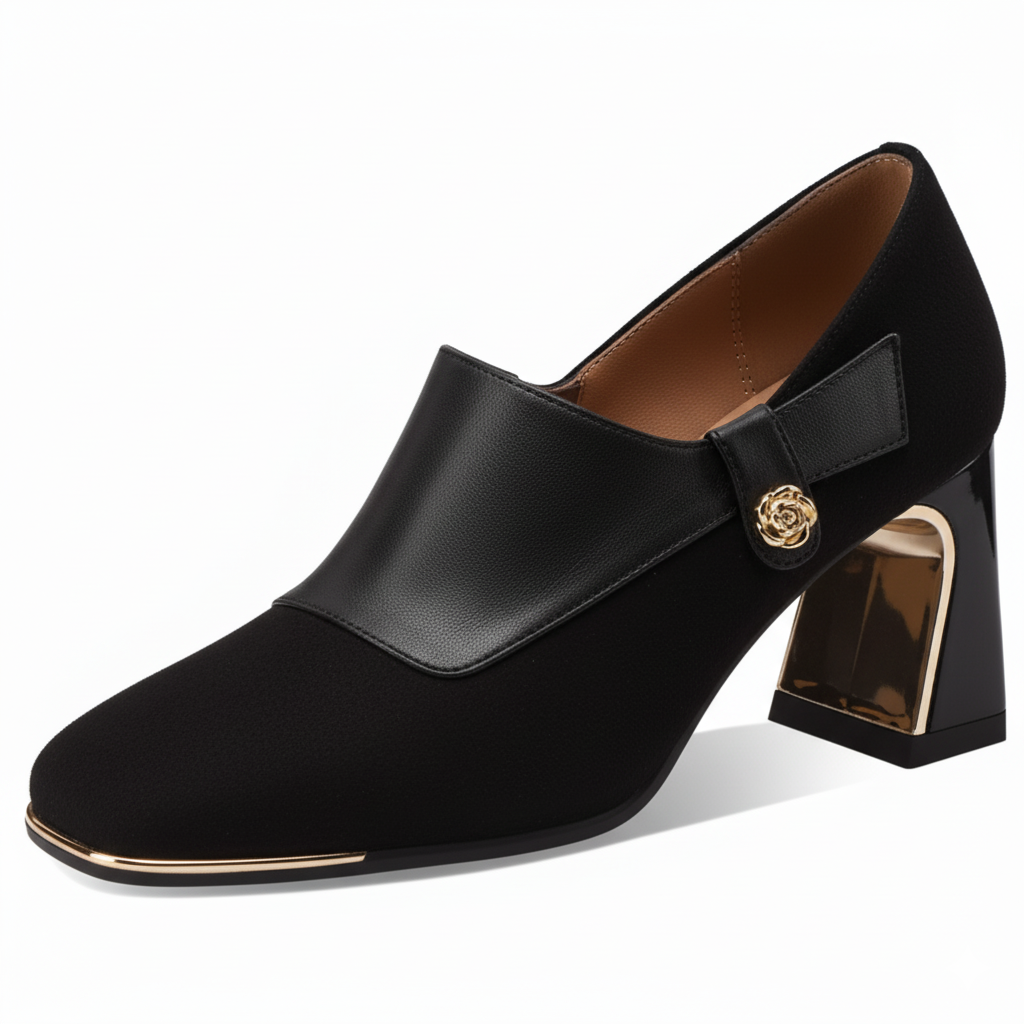 USS Shoes Rebeca Women's Leather Soft and Comfortable Pumps - Luxuryurbanwear