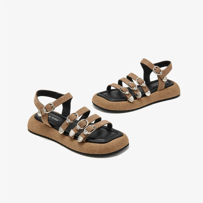 USS Shoes Regina Women's Leather Sandals - Luxuryurbanwear