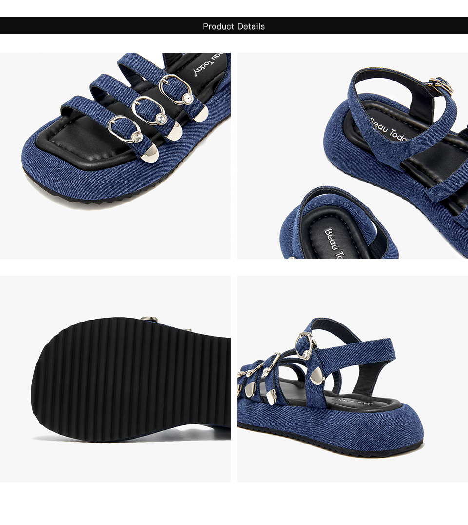 USS Shoes Regina Women's Leather Sandals - Luxuryurbanwear