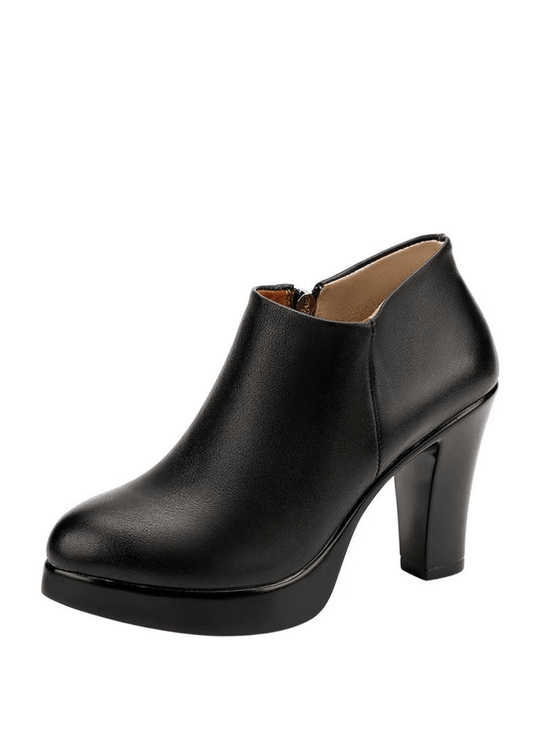 USS Shoes Renata Women's Pumps Sale Drop Black 3" (Size 8) - Luxuryurbanwear
